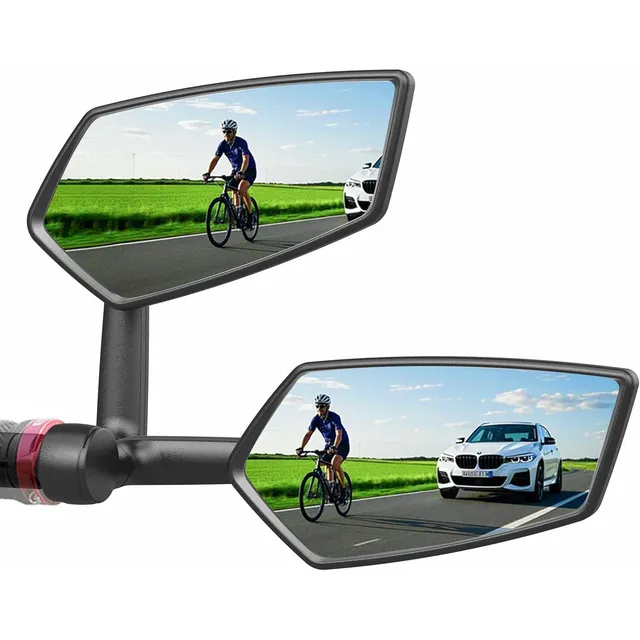 RBRL Wide-Angle Bar-End Mirror – Right