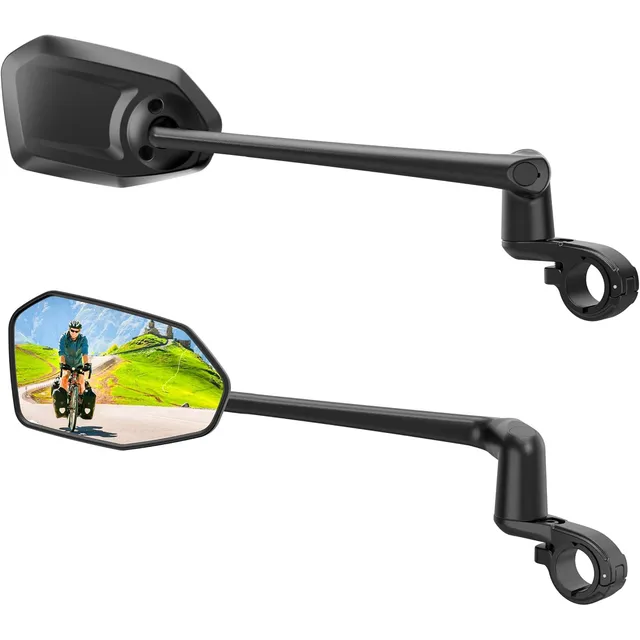 RBRL Extra-Large Clamp Mirror – Pair (left + right)