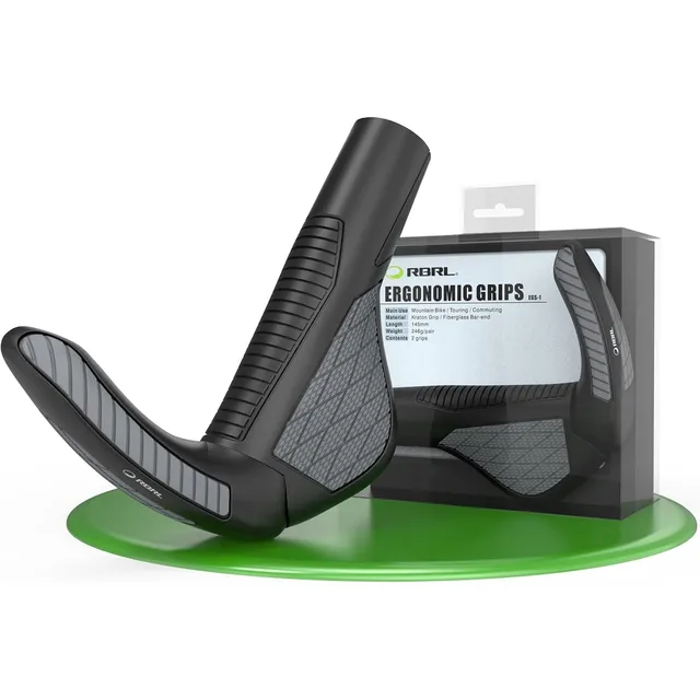 RBRL Winged Ergonomic Grips – Grey