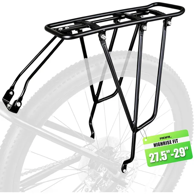 RBRL Aluminium Rear Cargo Rack – For 27.5–29″ / 700C