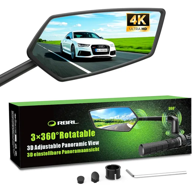 RBRL 3D Adjustable Arm Mirror – Right